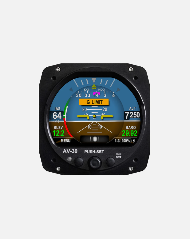 AV-30-E (Experimental) – 3" EFIS Advanced Digital Flight Display